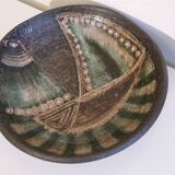 Swedish ceramic dish by Elsi Bourelius