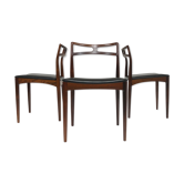 Set of 4 chairs "94" by Christian Linneberg, Johannes Andersen-1960