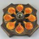 1960s/1970s Ceramic Wall Sconce, Mid-Century Space Age Design