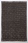Tapis Kilim vintage marron et jaune