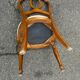 4 chaises louis Philippe bois massif et tissu fleurs