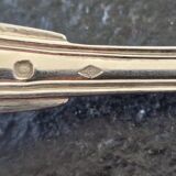 Series of 2 tablespoons - Solid silver