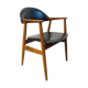Vintage danish design cow horn chair mahjongg midcentury 1960s