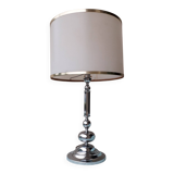 Chrome metal lamp