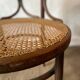 Fauteuil canné et bois courbé
