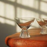 Verres à cocktail vintage, ensemble de 8