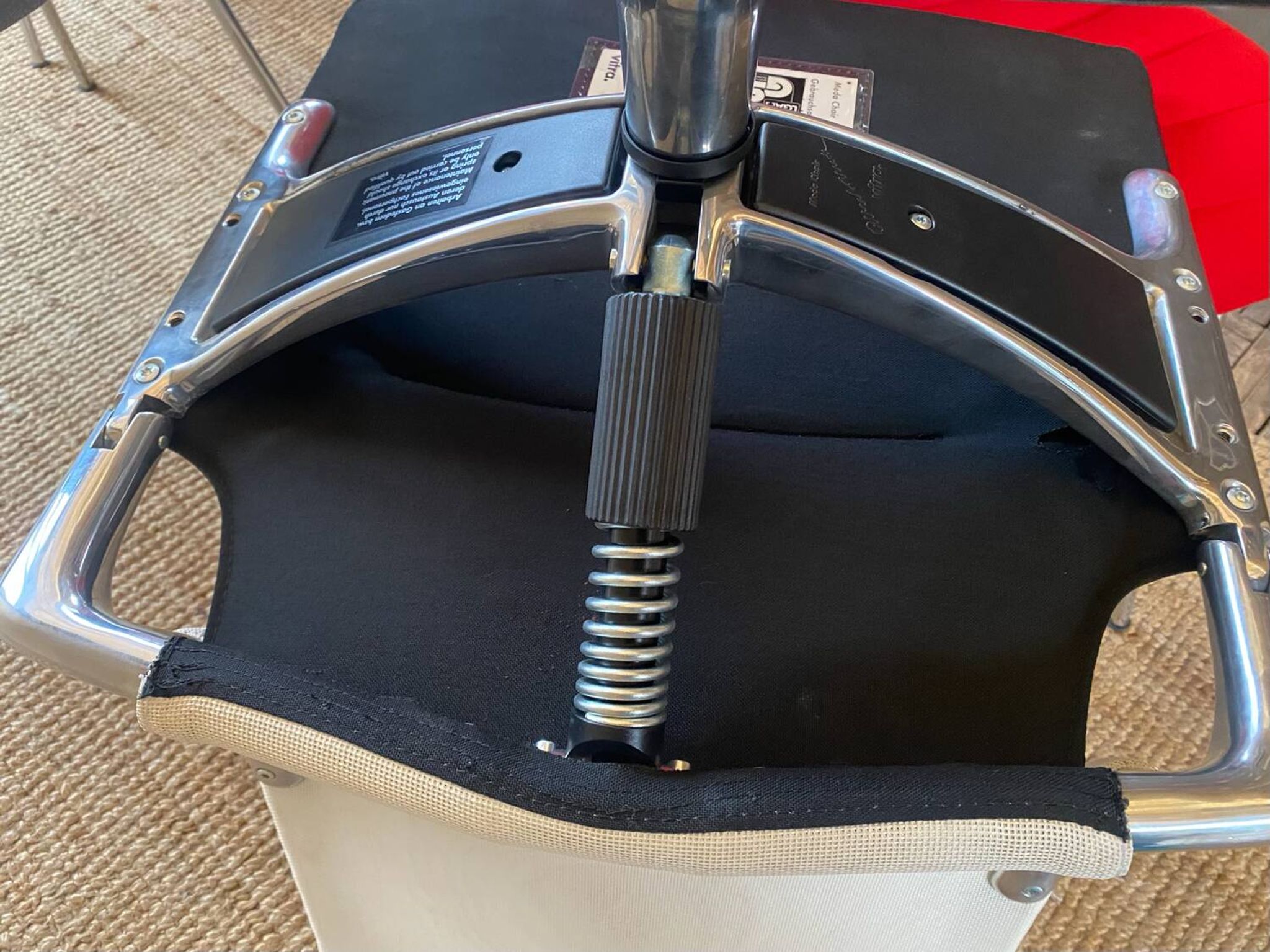 Chaise de bureau Meda chair édition vitra design Alberto Meda