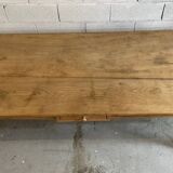 Solid oak farm table