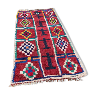Carpet boucherouite Berber 240x114cm