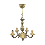 Lustre 5 lumières en bronze