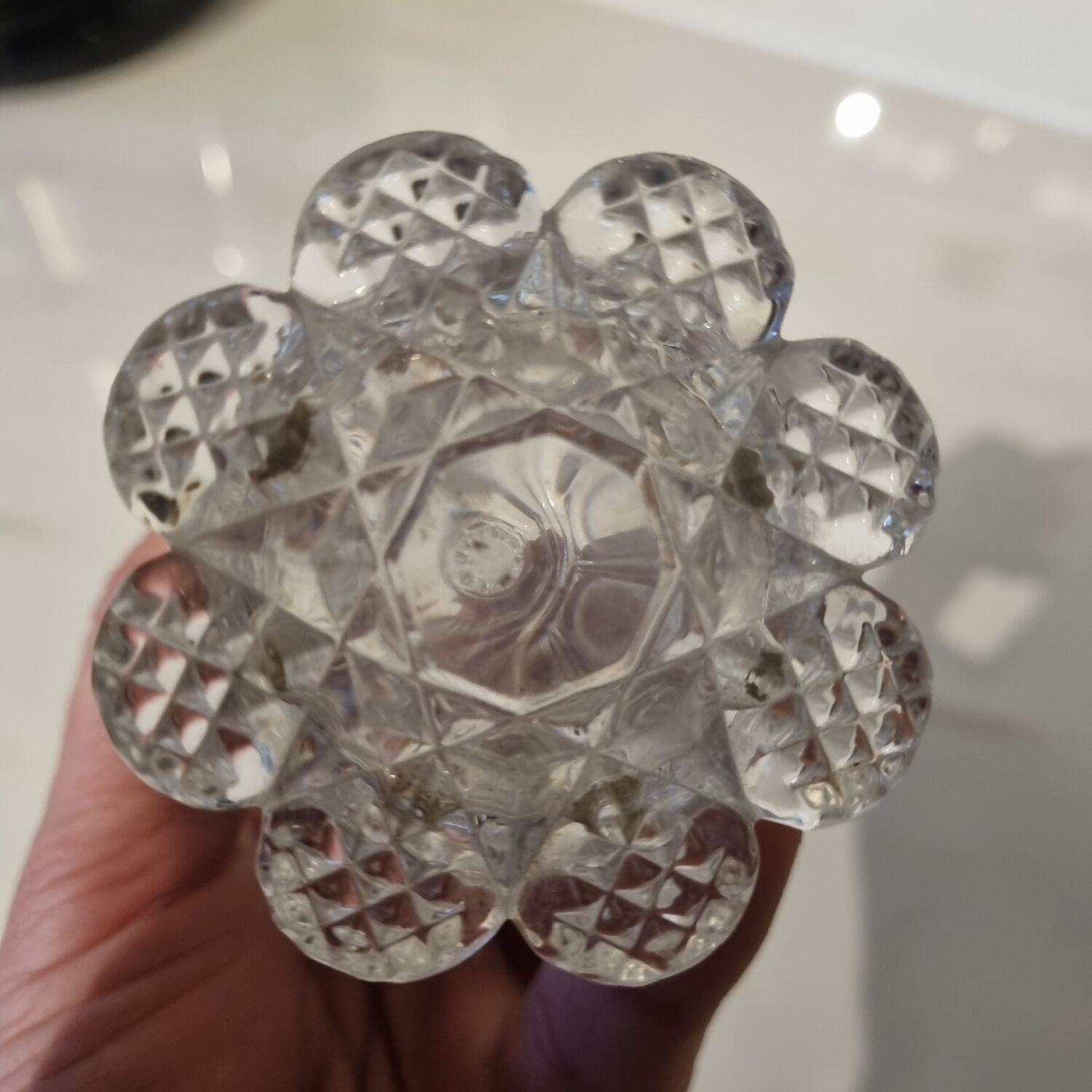 Baccarat carafe model Charles X 1840