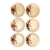 Set of 6 Hamage & Moulin des Loups plates