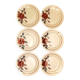 Set of 6 Hamage & Moulin des Loups plates