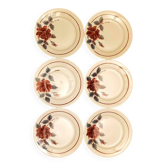 Set of 6 Hamage & Moulin des Loups plates