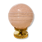 Pink Clichy glass lamp