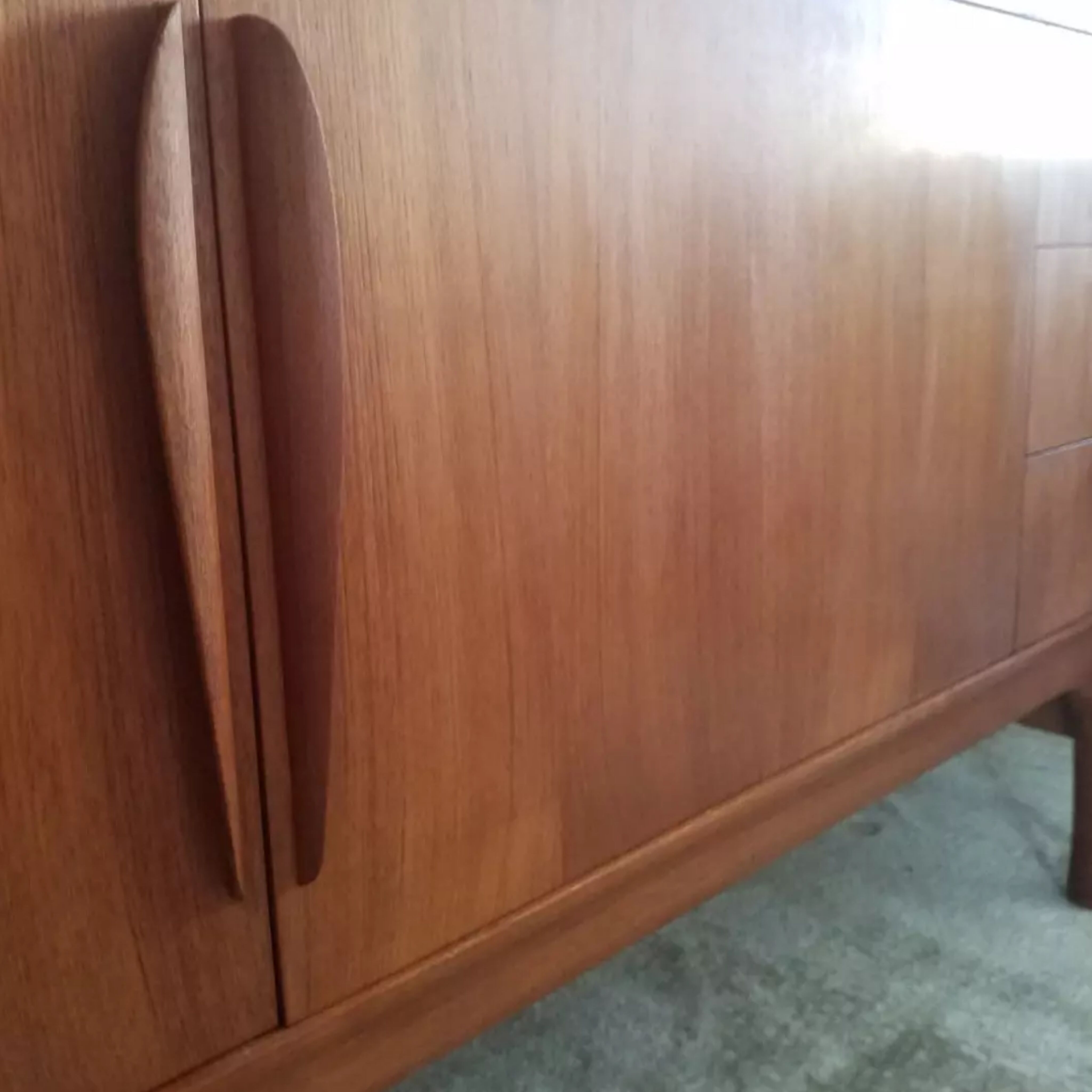 Sideboard teak furniture tv paris