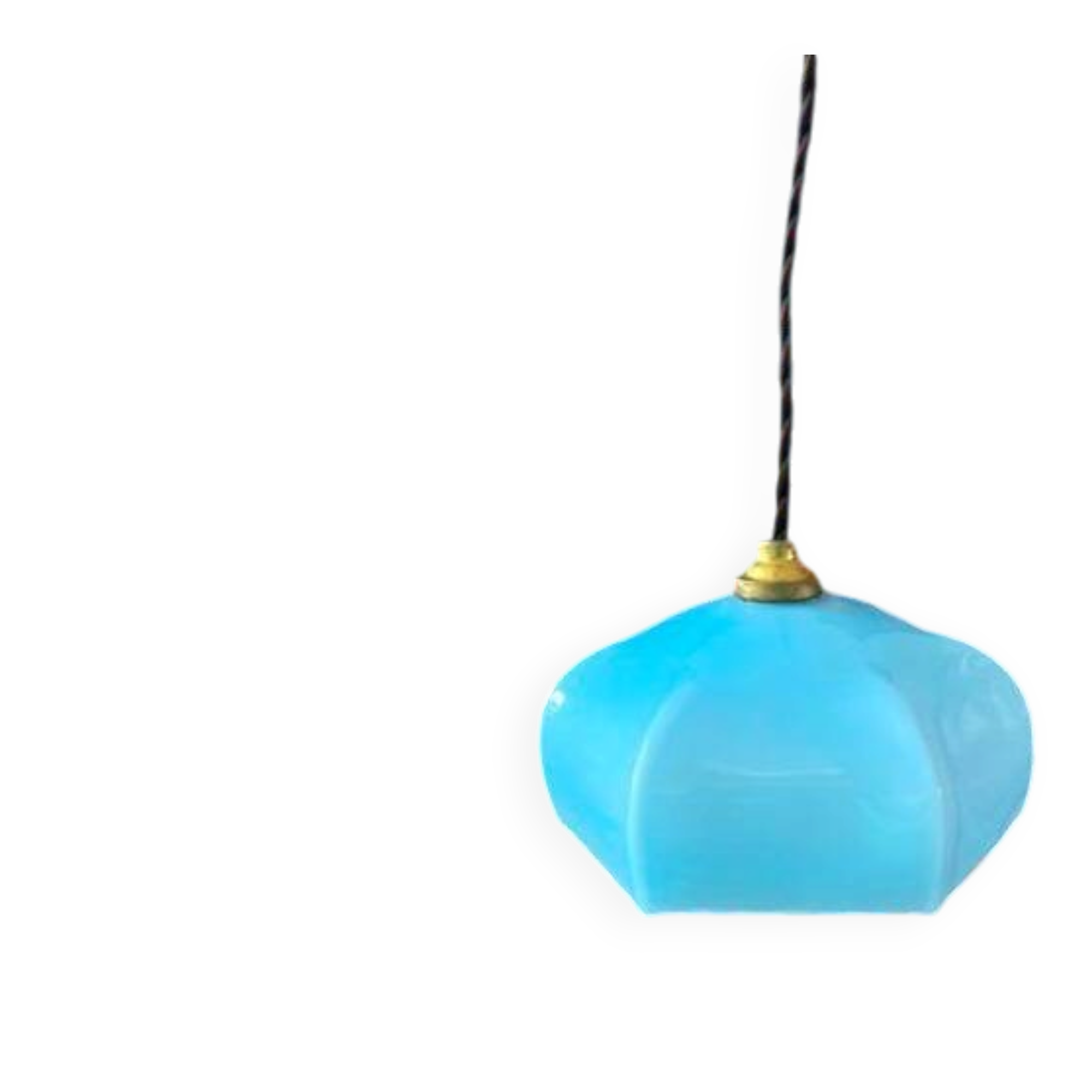 Mini opaline antique Art Deco