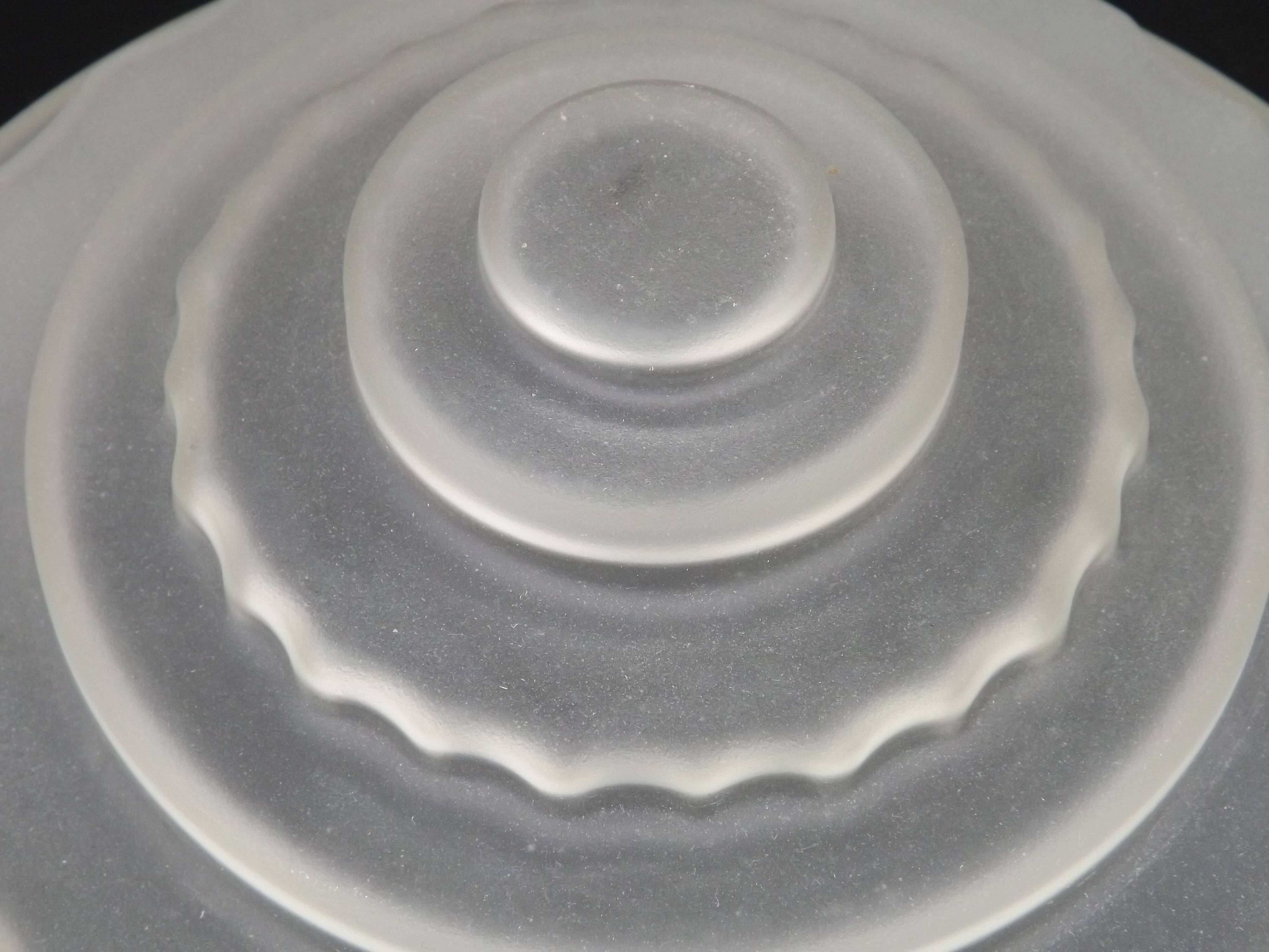 French Vintage Art Deco Skyscraper Style Opaque Glass Pendant Lamp Shade 52