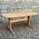 Scandinavian Design Extension Table 1960/70 In Solid Beech