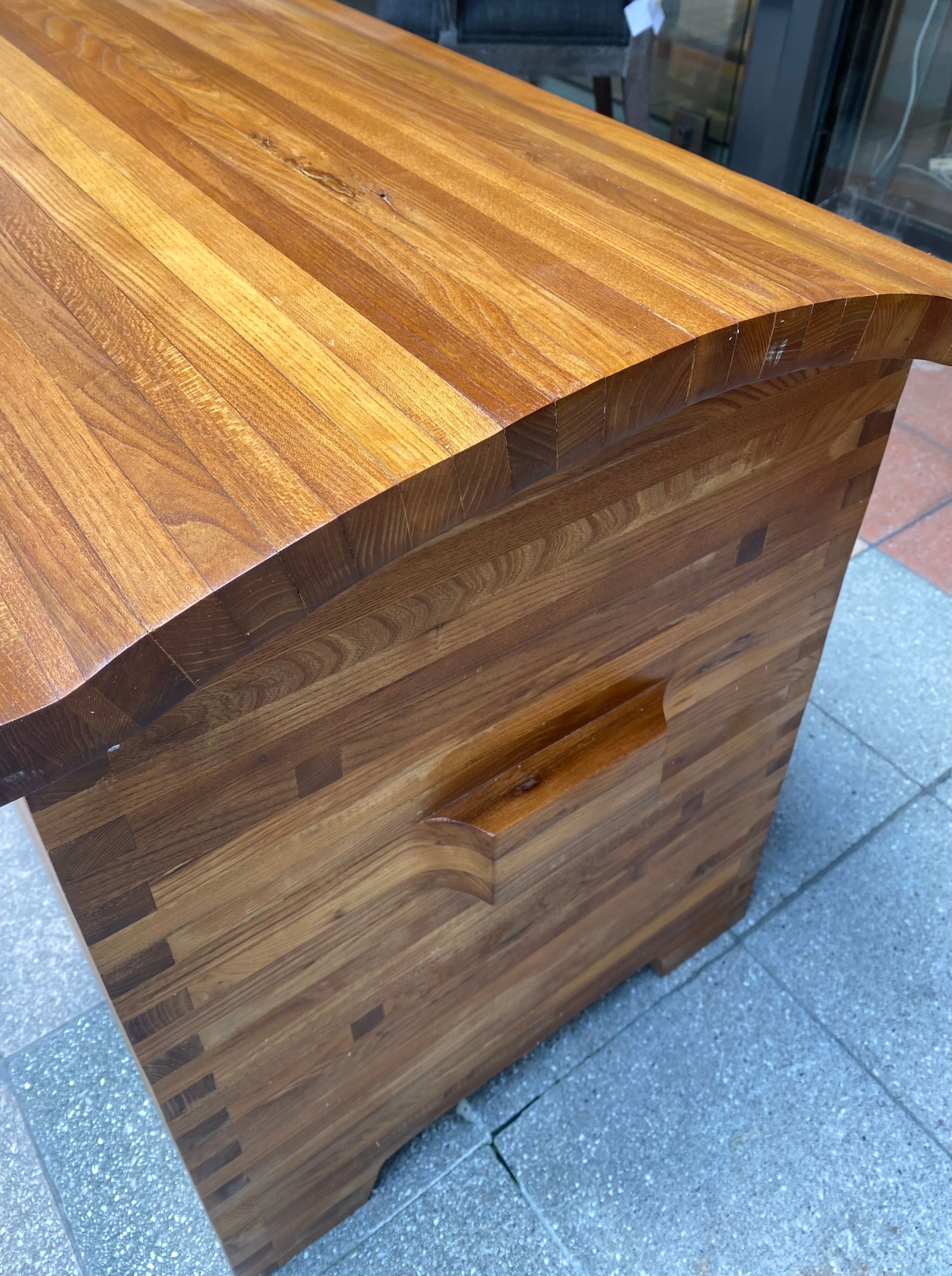 Chest r25 elm Pierre Chapo, 70s