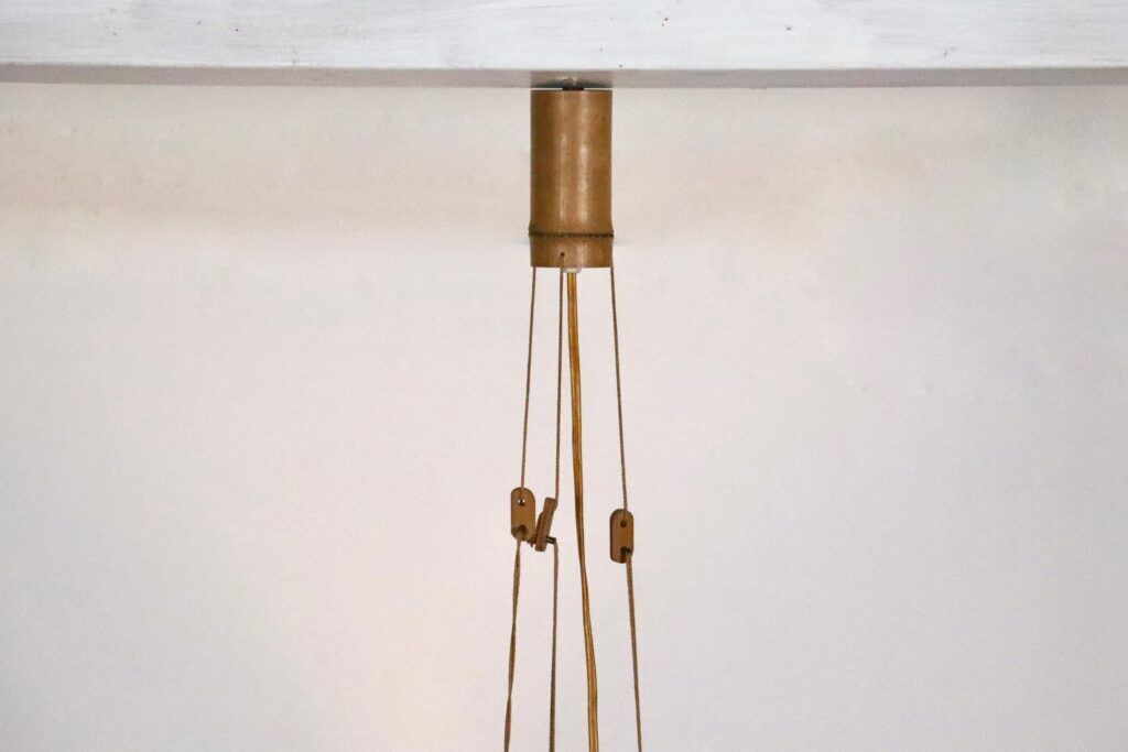 Ju-Yon chandelier by Ingo Maurer for Design M, Germany 1973