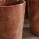 Set of 6 sandstone cups