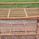 Vintage rattan shelf