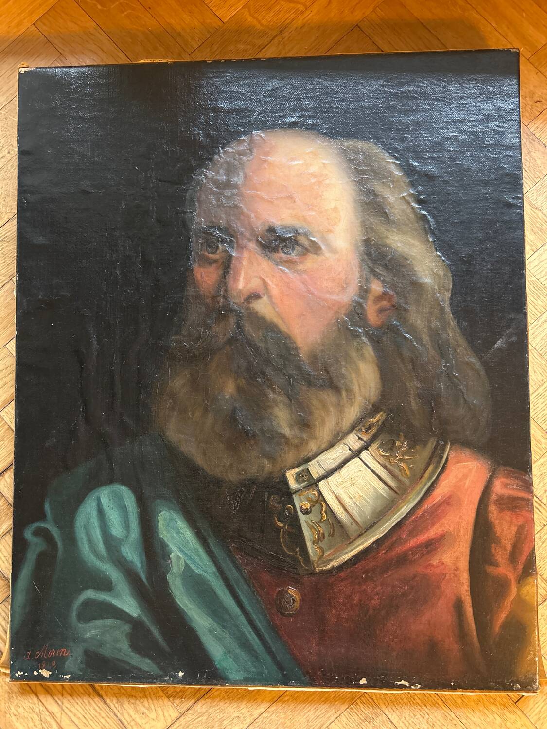 Oil Portrait Painting, 1848