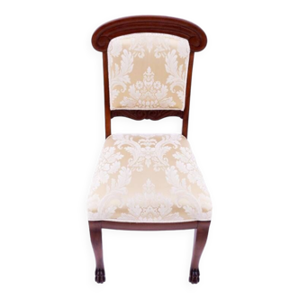 Antique chair, Northern Europe, late 19th century. After renovation.