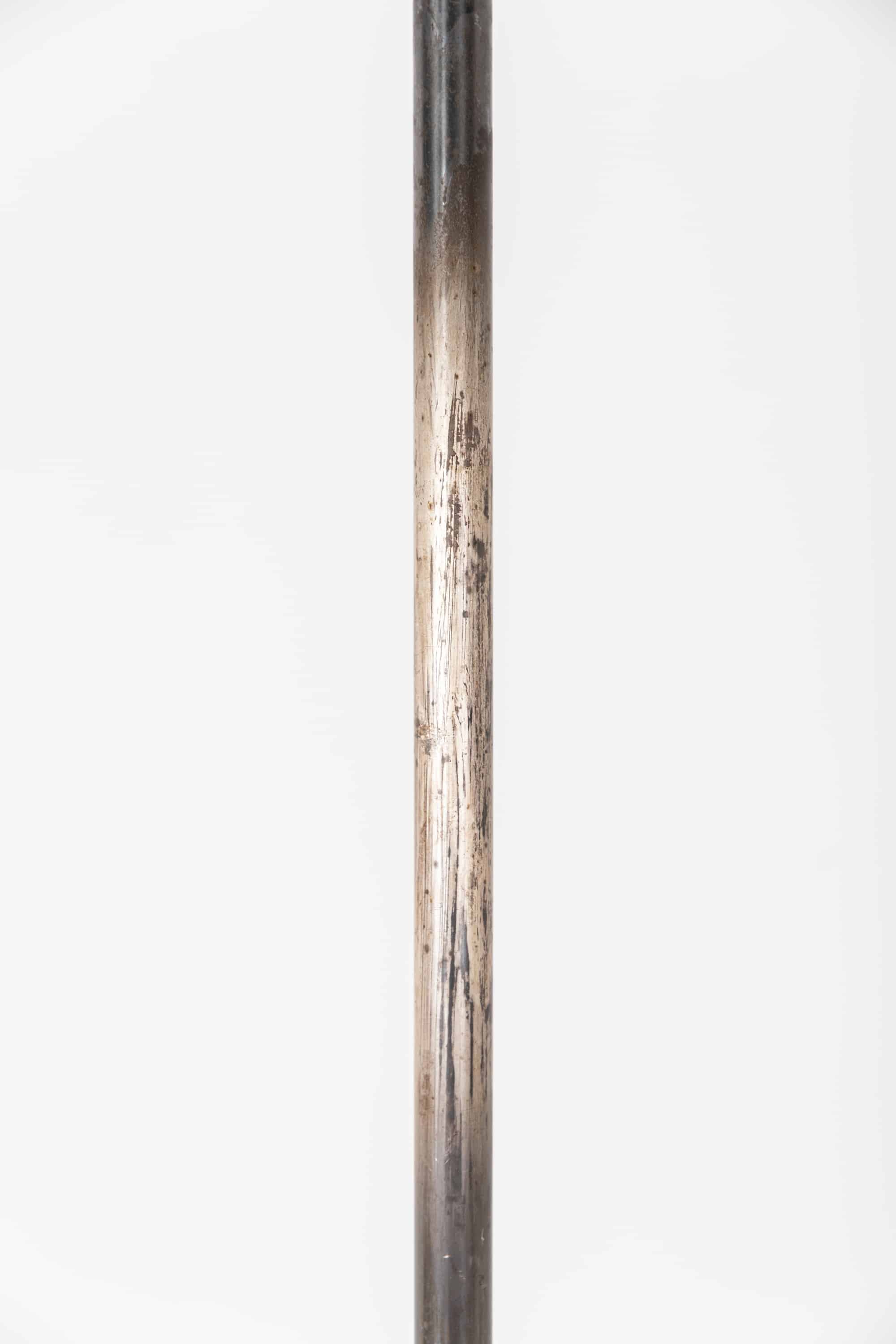 Silver plated Gec standard floor lamp
