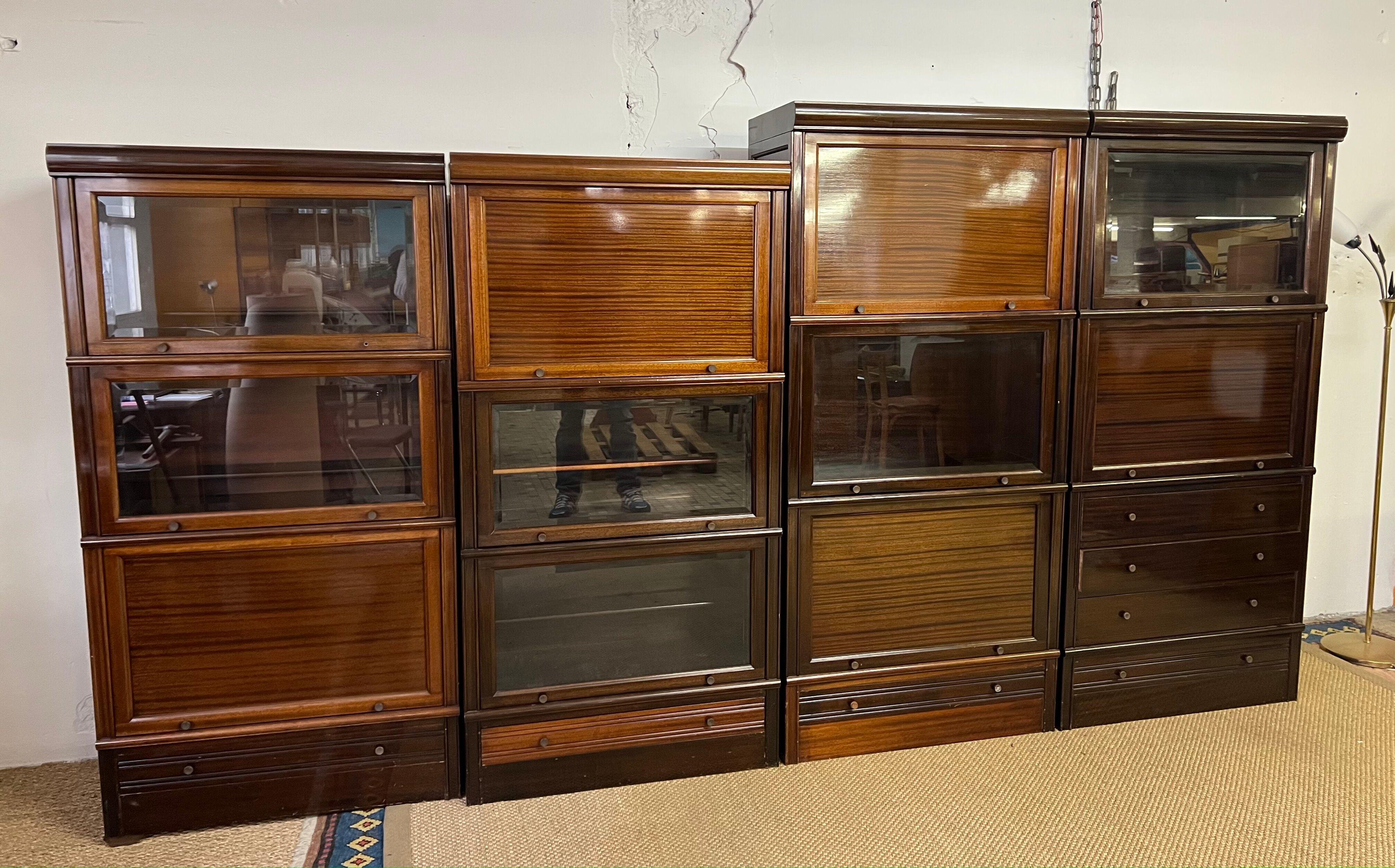 Modular bookcase cabinet MD