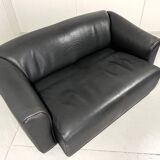 De Sede DS 47 dark brown neckleather 2-1/2 seats sofa