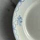 Saint-Amand plate with floral decoration