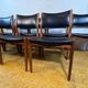 Mid-Century Retro Set of 8 Dining Chairs by Johannes Andersen for Uldu