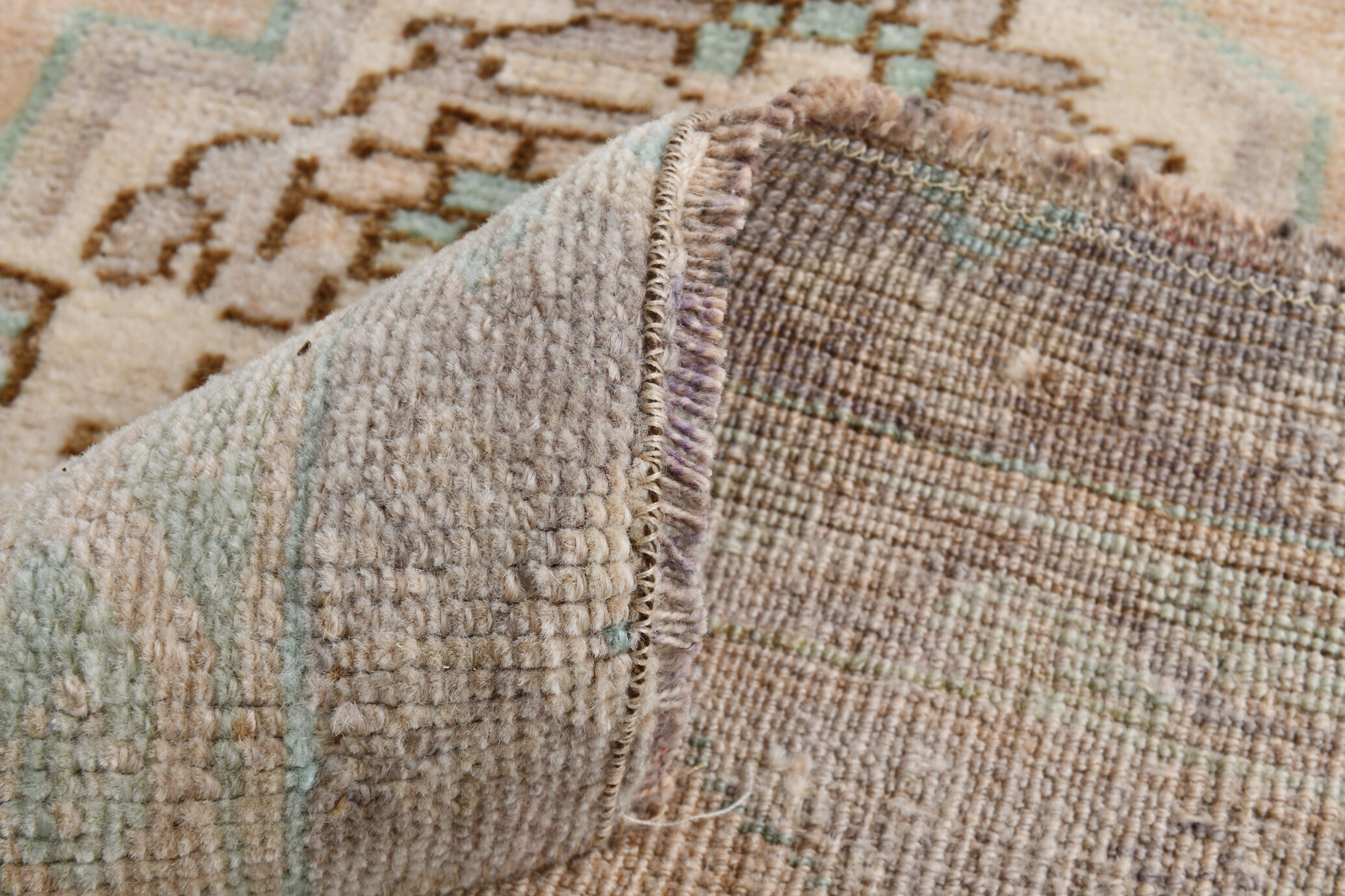 1x3 Oriental Vintage Door Mat Rug, 38x94Cm