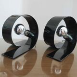 Pair of "looping" lamps massive edition 1990