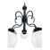 Lustre bistrot design italien années 70