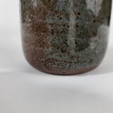 Covered pot in stoneware Jeanne and Norbert Pierlot Ratilly Puisaye