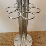 Italian vintage coat rack and umbrella holder Space Age 70s