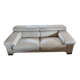 Canapé "Sillage" en cuir/Rochebobois
