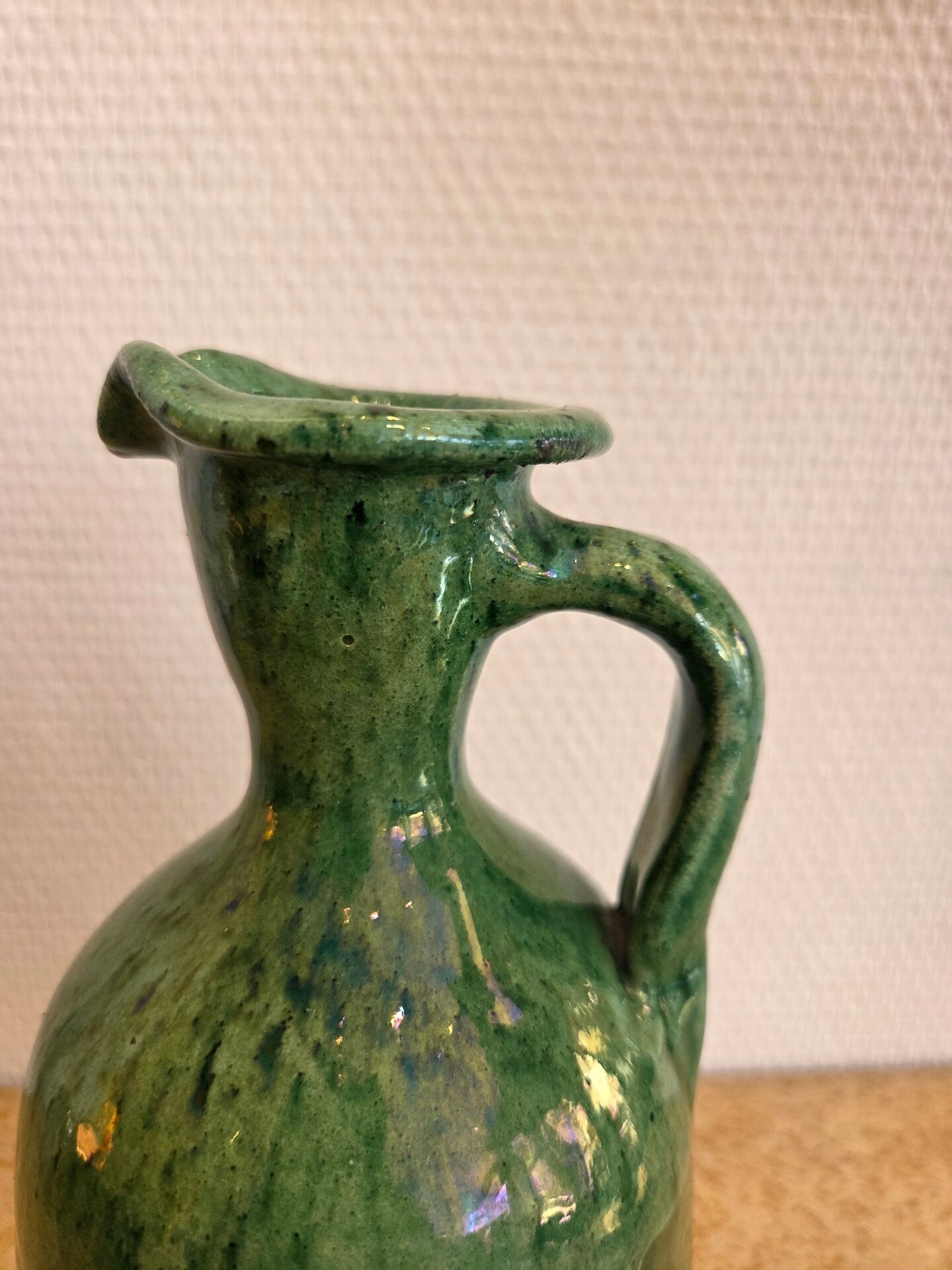 Terracotta jug