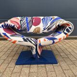 Artifort Ribbon chair by Pierre Paulin, Pierre Frey: The Painter's Canvas