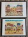 Framed lithographs of Paris