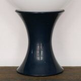 Grande lampe de table en forme de champignon en verre opalin blanc par Stilnovo, années 60