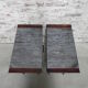 2 vintage bedside tables