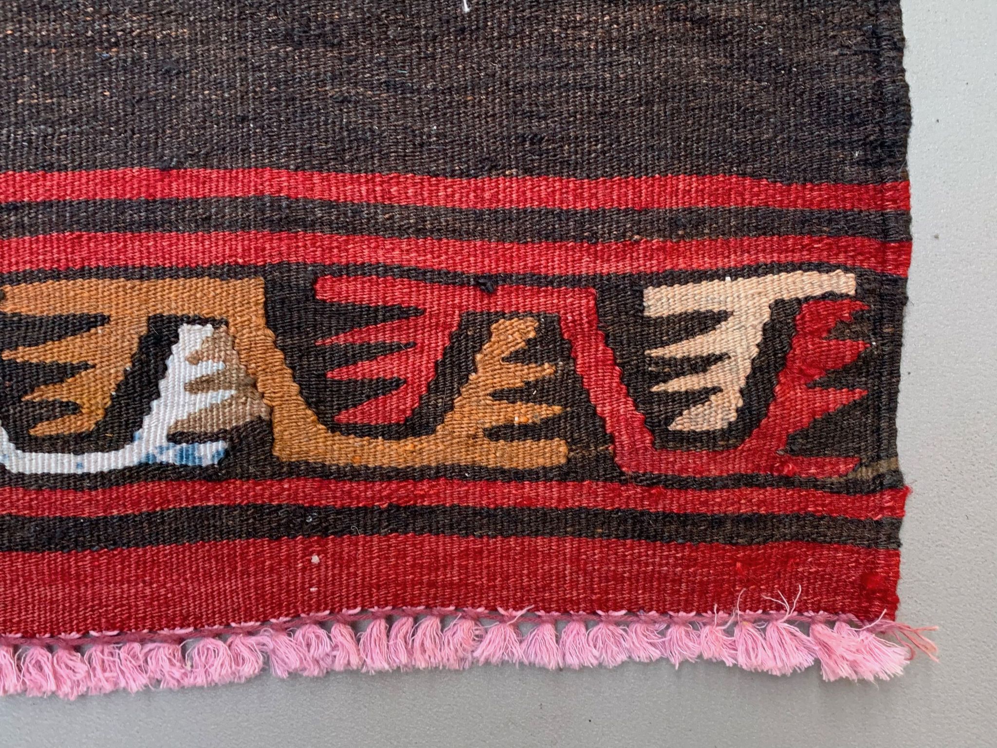 Medium Vintage Turkish Kilim Rug 178x107 cm Wool Kelim