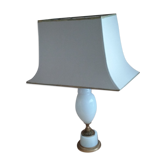 Vintage lamp with white opaline foot