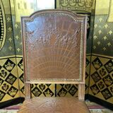 10 Louis XVI chairs seated leather
