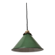 Enamelled sheet metal cone suspension