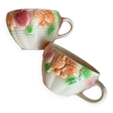 Two barbotine cups